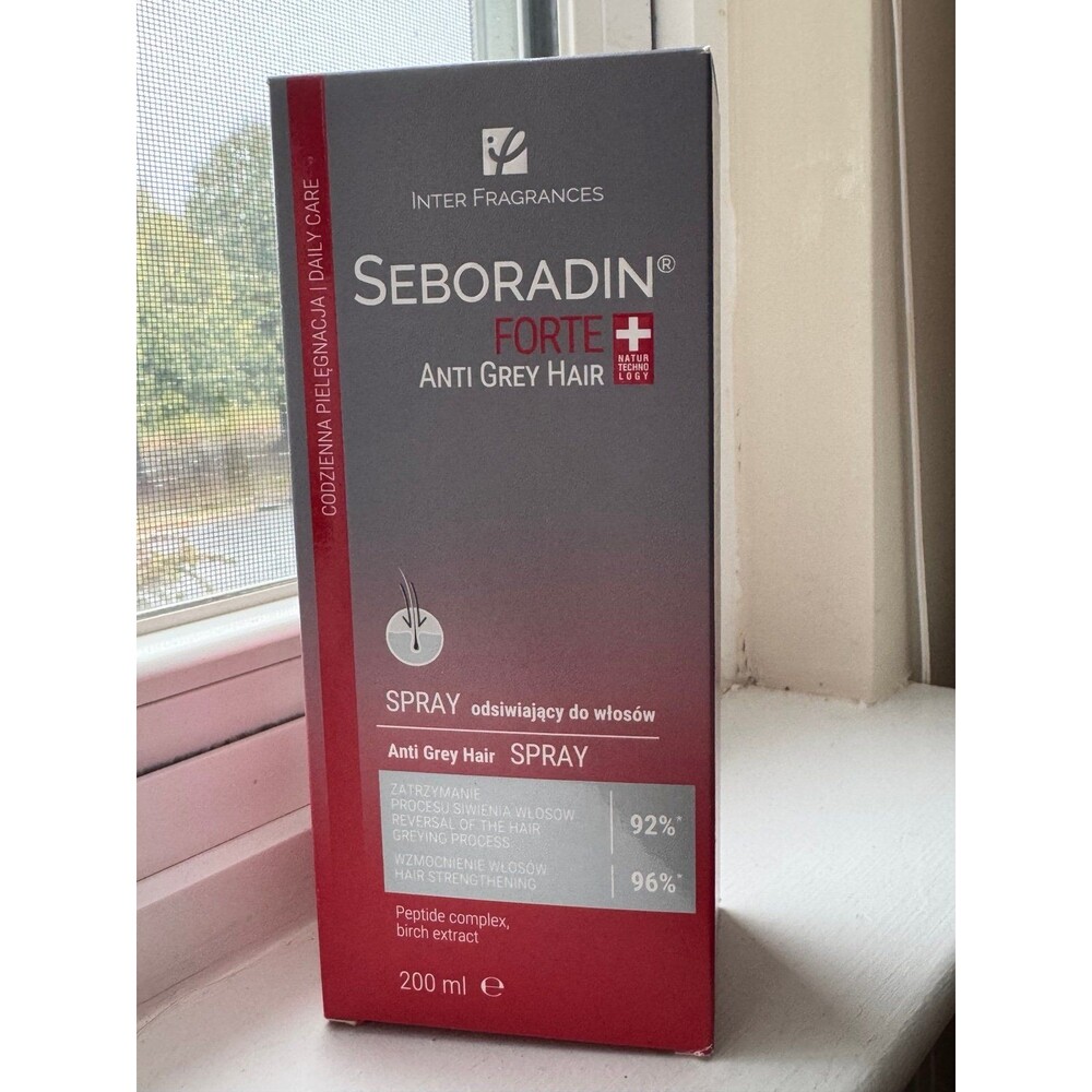 Seboradin Anti Garry Hair Spray 200 ml. Reversal of the hair graying